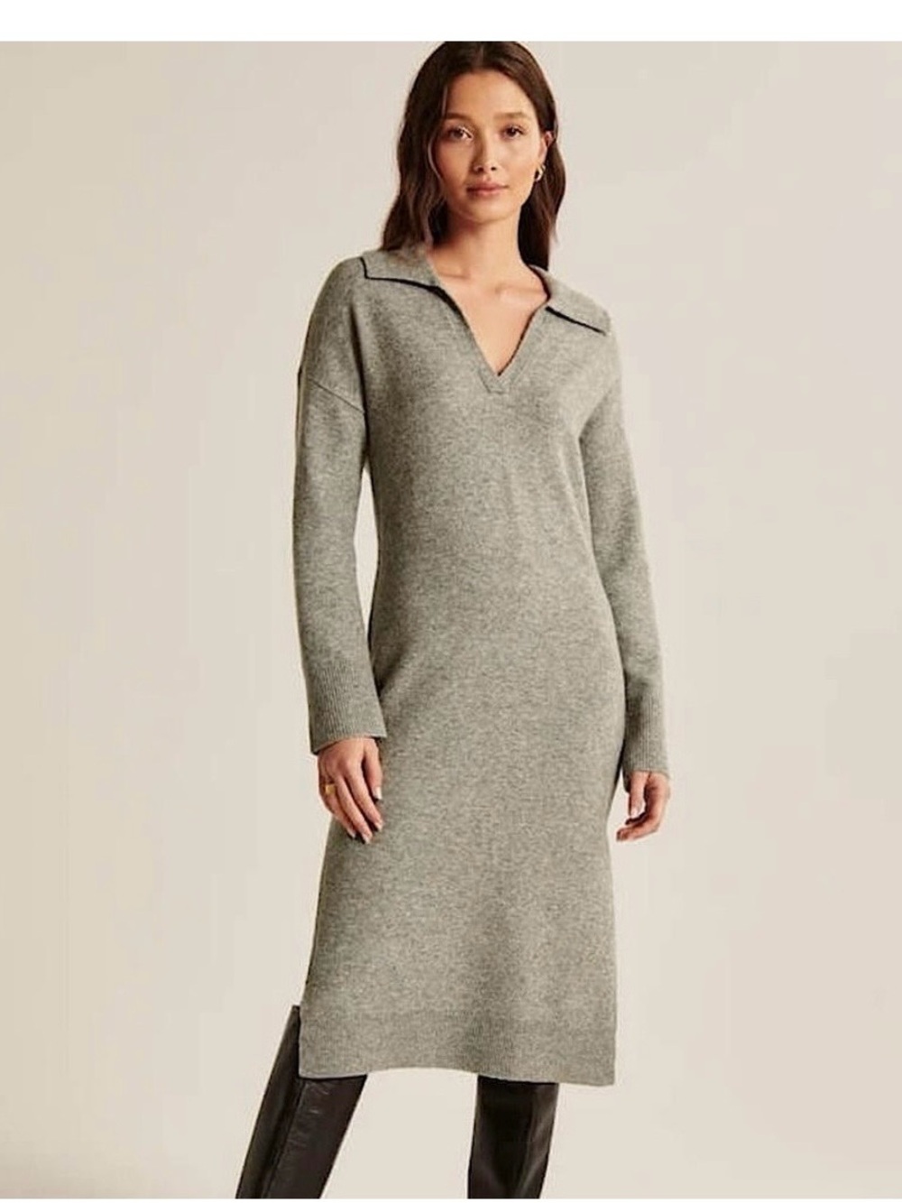 Abercrombie & Fitch Long Sleeve Dress never worn originally $100 size SPetite